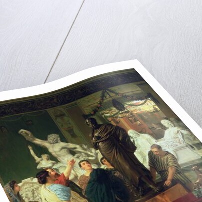 Dealer in Statues by Lawrence Alma-Tadema
