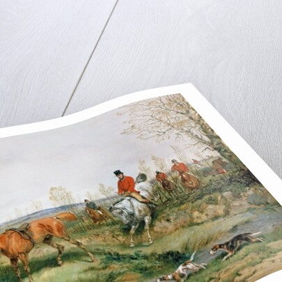 Hunting Scene by Henry Thomas Alken