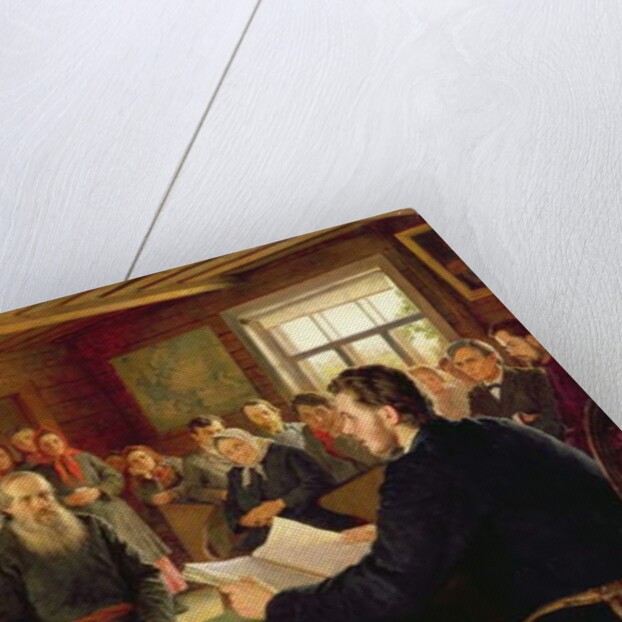 Sunday Reading at a Country School, 1895 by Nikolai Petrovich Bogdanov-Belsky