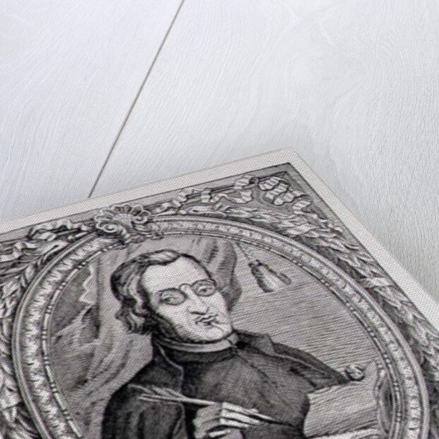 Portrait of Antonio de Solis y Rivadeneira from 'The Narrative and Critical History of America', edited by Justin Winsor, London, 1886 by English School