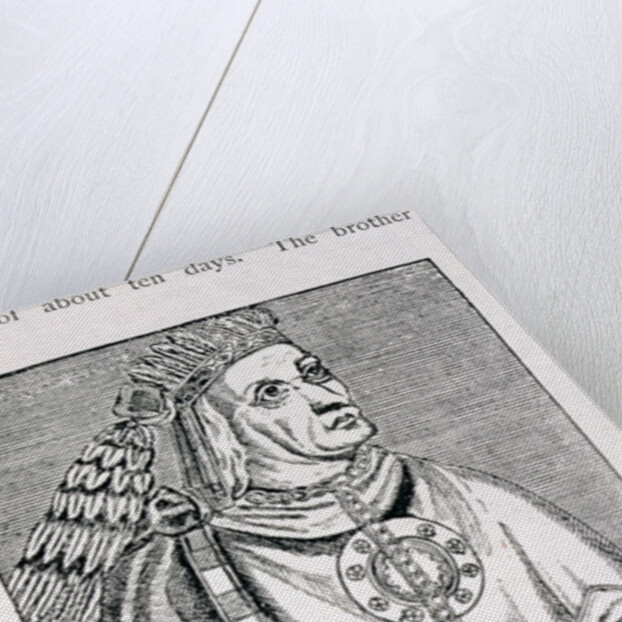 Portrait of the Last Inca Chief, Atahualpa by English School