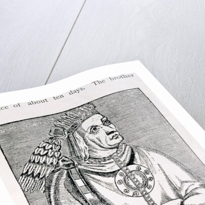 Portrait of the Last Inca Chief, Atahualpa by English School