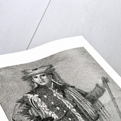 Portrait of Meriwether Lewis engraved by Stuckland, published in the Analectic Magazine, 1815 by American School