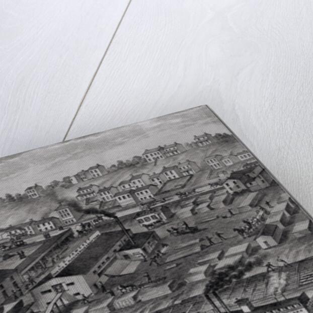 Soho Saw and Planing Mills and Barge Yards, G.O. Fawcett, Second Avenue, 14th Ward, Pittsburgh, PA by American School