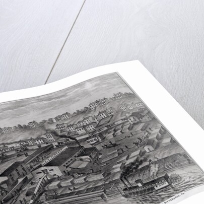 Soho Saw and Planing Mills and Barge Yards, G.O. Fawcett, Second Avenue, 14th Ward, Pittsburgh, PA by American School