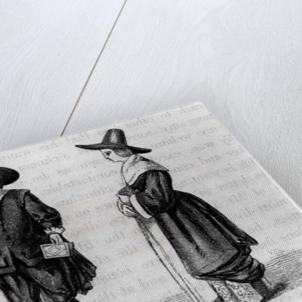 Costume of the Pilgrims by American School