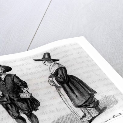 Costume of the Pilgrims by American School