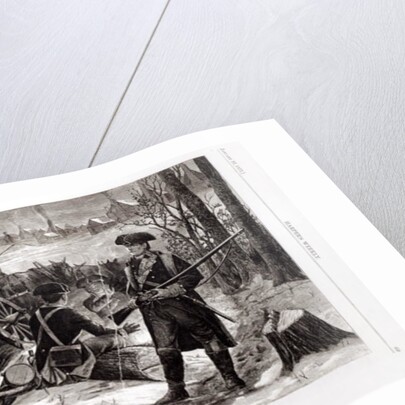 Winter Scene at the Continental Army Encampment at Valley Forge, Pennsylvania, 1780 by Julian Scott (after)