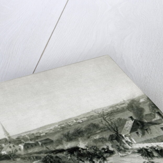 The Retreat of the British from Concord, April 1775 by Alonzo Chappel (after)