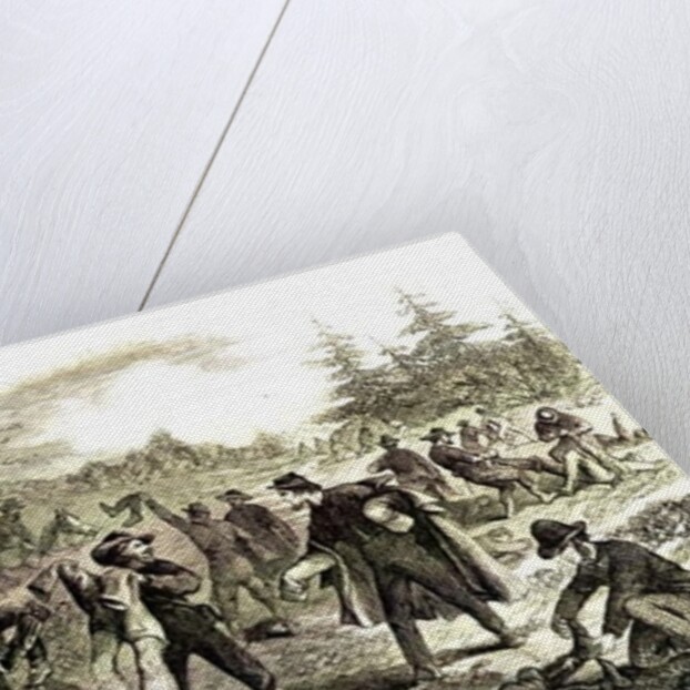 Scenes in the War: Rebel Soldiers after Battle 'Peeling' the Fallen Union Soldiers by American School