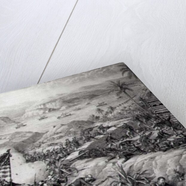 The Capture of El Caney, El Paso and Fortifications of Santiago, July 1898 by American School