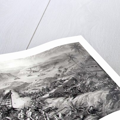 The Capture of El Caney, El Paso and Fortifications of Santiago, July 1898 by American School