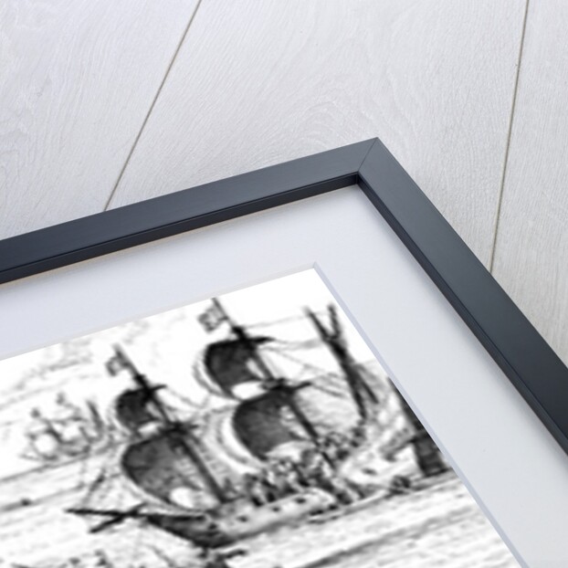 English Trading with Indians of the West Indies by Jacques (d.1587/88) (after) Le Moyne