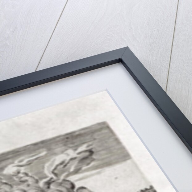 Indians praying around a fire, engraving from Hariot's 'A Briefe and True Report of...Virginia', 1590, engraved by Theodor de Bry by John White