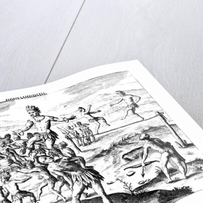 Various Indian Games by Jacques Le Moyne