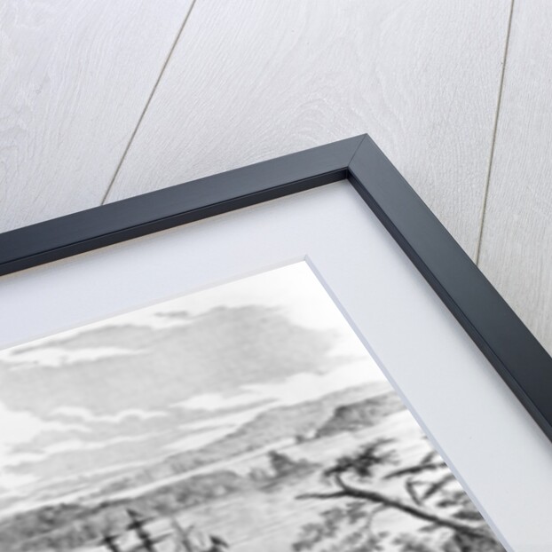 Henry Hudson Descending the Hudson River by American School