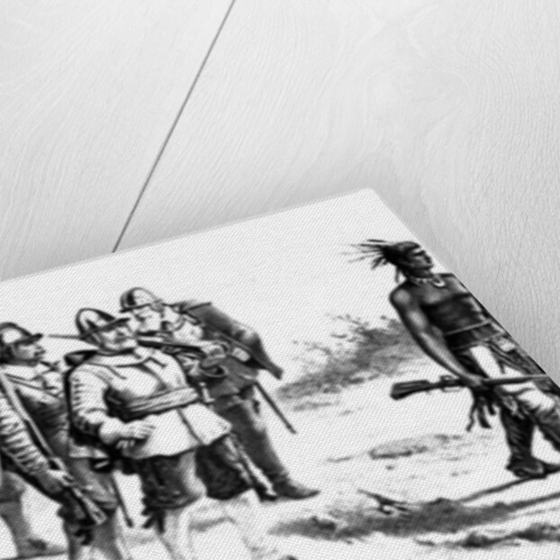 The March of Miles Standish by Joseph E. Baker