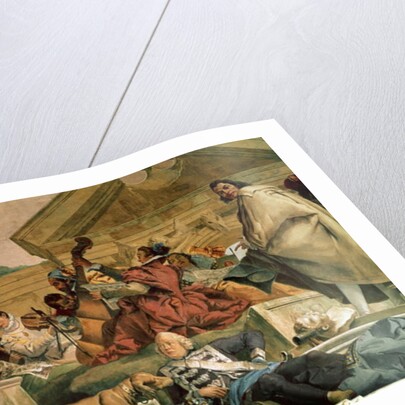 Europe, one of the Four Continents from the ceiling of the 'Treppenhaus', 1750-53 by Giovanni Battista Tiepolo