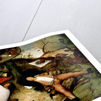 The Land of Cockaigne, 1567 by Pieter the Elder Bruegel