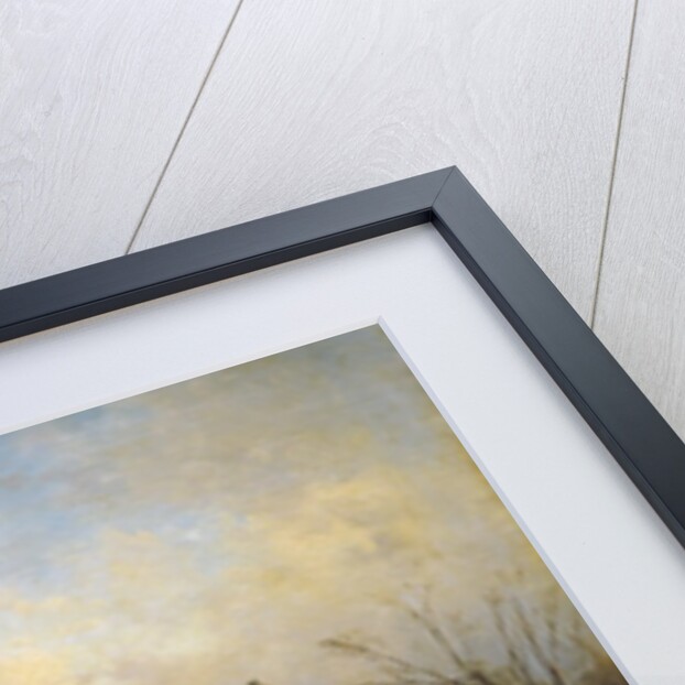 Winter Scene, 1851 by Charles-Henri-Joseph Leickert