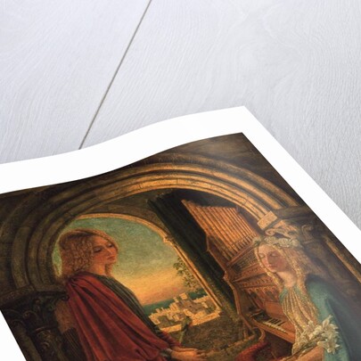 Annunciation, 1859 by Charlotte E. Babb