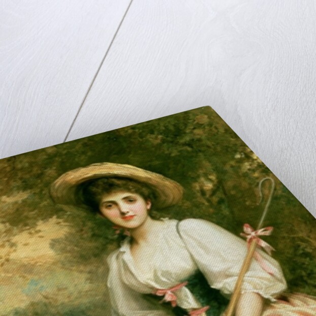 Mrs. Stuart M. Samuel as Phyllida, The Shepherdess by Samuel Luke Fildes