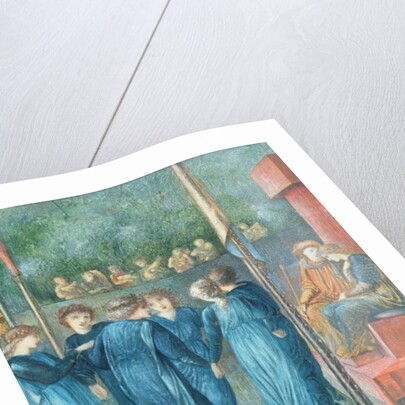 King Rene's Wedding, 1870 by Edward Coley Burne-Jones