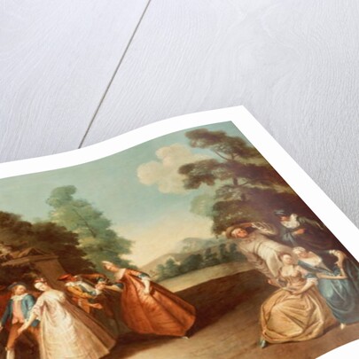 La Danse by Philippe Mercier