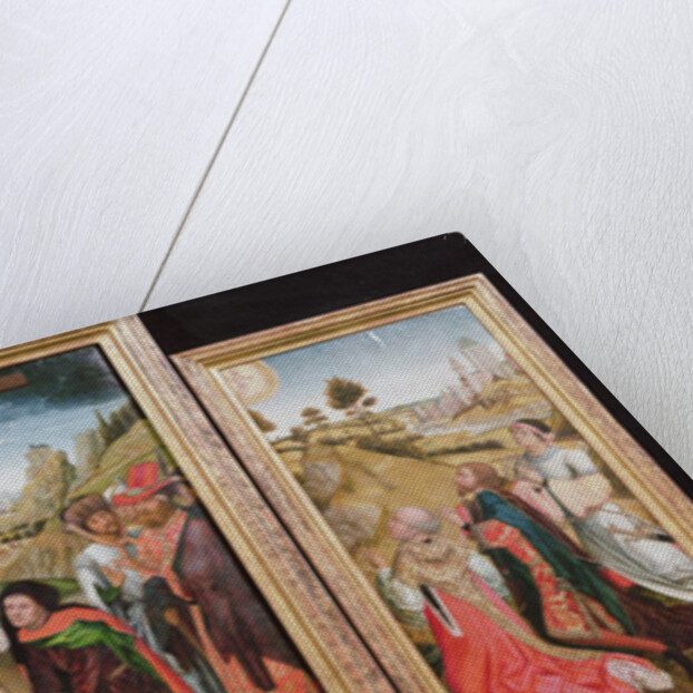 Descent from the Cross, and the Legend of the True Cross by Vranck van der Stock