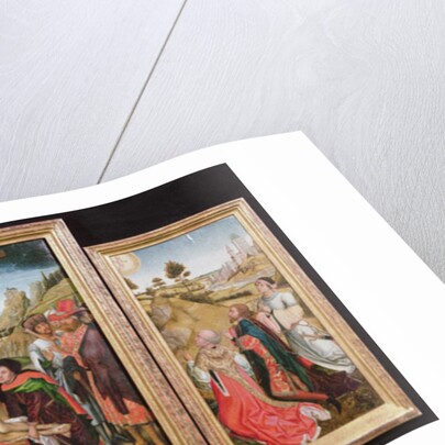 Descent from the Cross, and the Legend of the True Cross by Vranck van der Stock