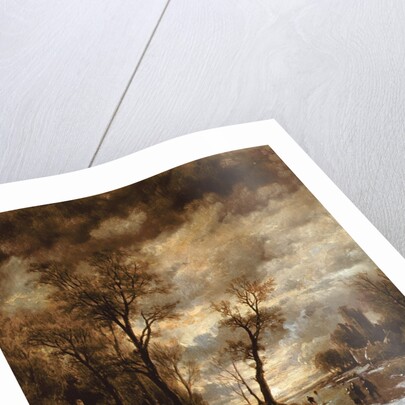 Winter in Holland, 1872 by Remigius van Haanen