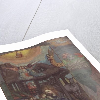 Codex Ser Nov 2844 Birth of Christ by Flemish School