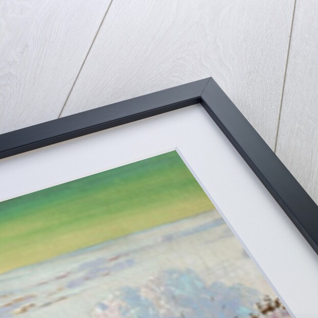 Skiers, 1919 by Boris Mikhailovich Kustodiev