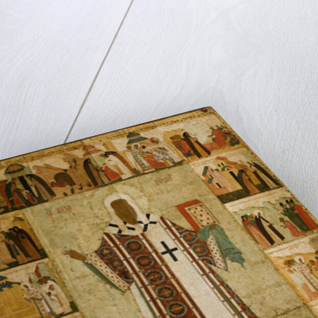 Saint Alexius by (and workshop) Dionysius