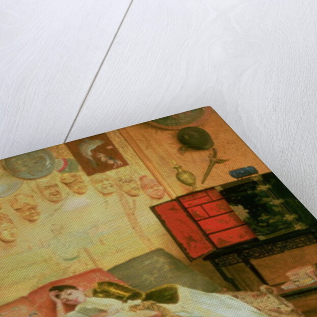 La Liseuse, c.1900 by Georges Croegaert