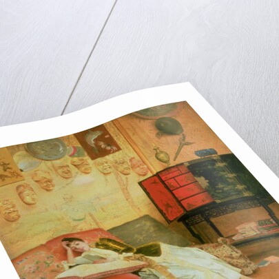 La Liseuse, c.1900 by Georges Croegaert