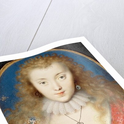 Portrait of a girl, probably Venetia Stanley later Lady Digby by Peter Oliver