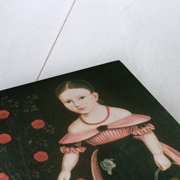 Little Girl in Lavender, c.1840 by John Bradley