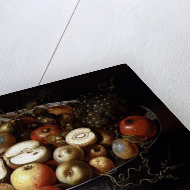 Still Life of Fruit in a Porcelain Bowl by Osias the Elder Beert