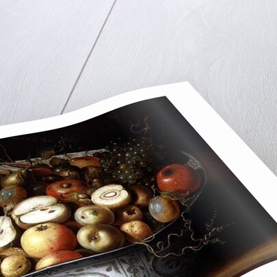 Still Life of Fruit in a Porcelain Bowl by Osias the Elder Beert