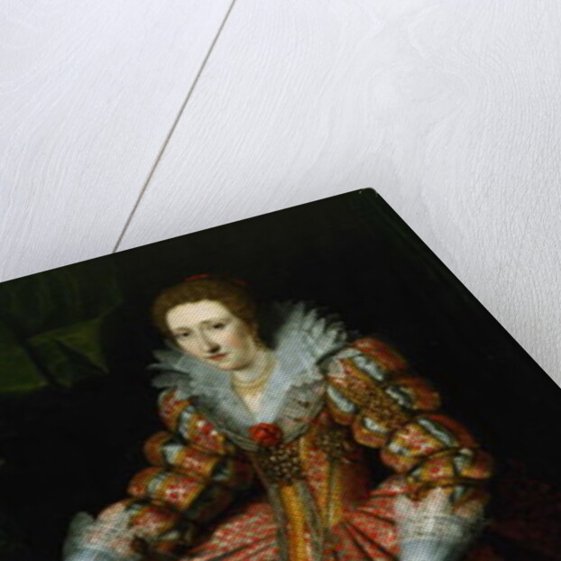 Portrait of a Lady said to be from the Coudenhouve Family of Flanders, c.1610-20 by Hispano-Flemish School