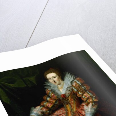 Portrait of a Lady said to be from the Coudenhouve Family of Flanders, c.1610-20 by Hispano-Flemish School