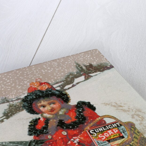 Equation - Labour Light, Clothes White = Sunlight Advertisement for Sunlight Soap by English School