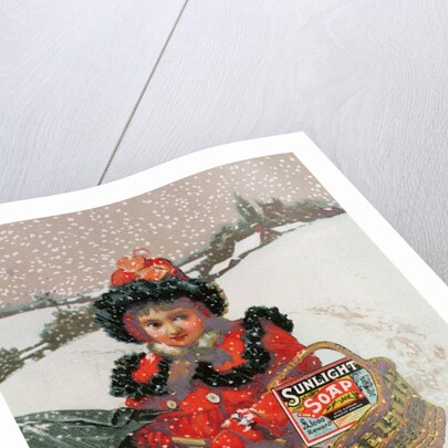 Equation - Labour Light, Clothes White = Sunlight Advertisement for Sunlight Soap by English School