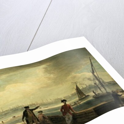 View of the City from the Terrace of Somerset House by Paul Sandby