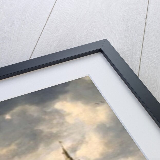 Builders repairing a House by a river by Bonaventura Peeters