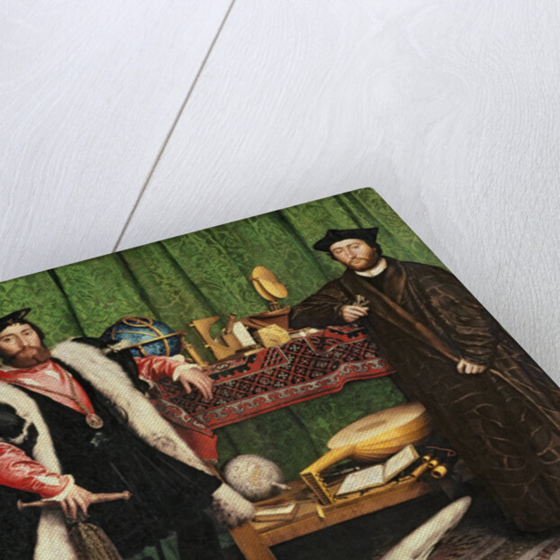 The Ambassadors, 1533 by Hans Holbein the Younger