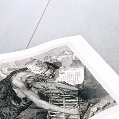 A Learned Man Absorbed in the Koran, 19th century by Karl Wilhelm Gentz