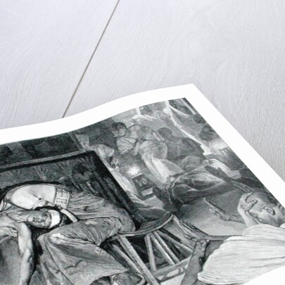 The Death of the Firstborn, 19th century by Carl Friedrich Heinrich Werner