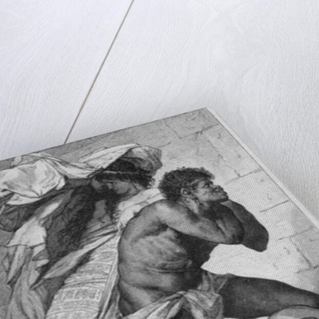 Cleopatra Carried into the Palace, 19th century by Ferdinand Keller